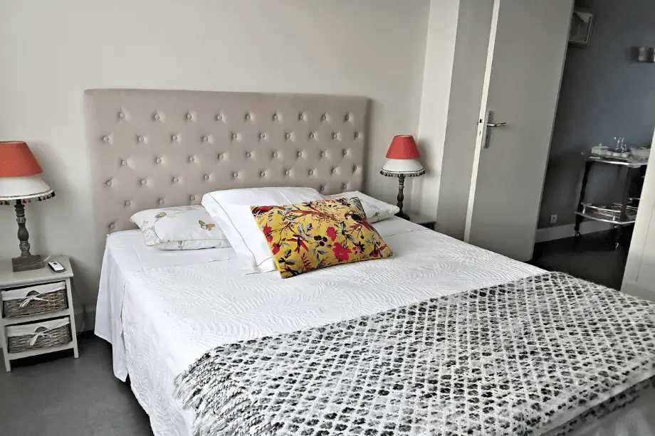 Chambre de la suite Boitfort avec lit double