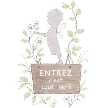Illustration « Entrez, c’est tout vert »